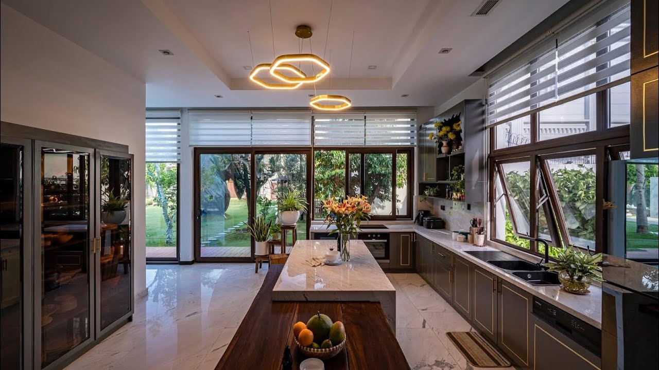 Mẫu nhà phố Hiện Đại Luxury Sang Trọng  Đường To 12M Có Lề Nguyễn Văn Khối P.Thông Tây Hội TPHCM 