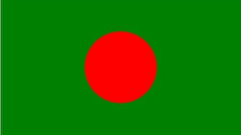 Making Bangladeshi flag using only HTML and CSS