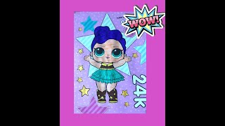 Coloring * LOL Dolls Surprise ROCK * Coloring Page Markers | MINI TV FOR KIDS