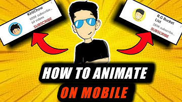 how to animate on your phone | animate like intellekt , rg bucketlist
