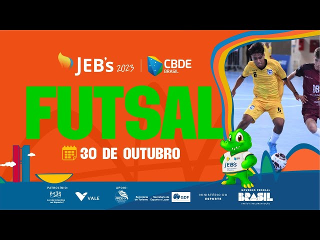 JEB's /2023. Futsal Masculino. MG x AM 