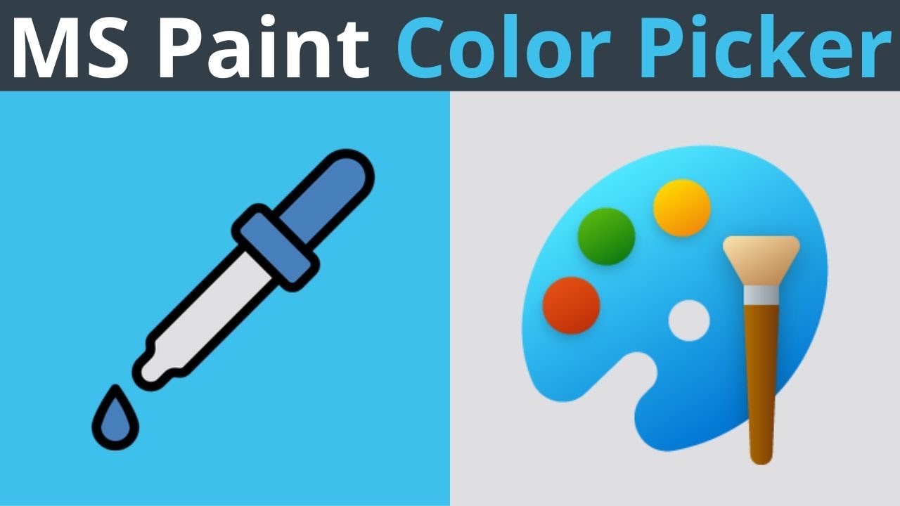 How To Copy Image Color Codes (Hex, Rgb, And Hsv) Using Microsoft Paint  Color Picker Tool - Youtube