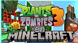 ¡Plants vs. Zombies 3 en MINECRAFT! Nuevo mundo 100% Original + Tutorial de Descarga screenshot 4