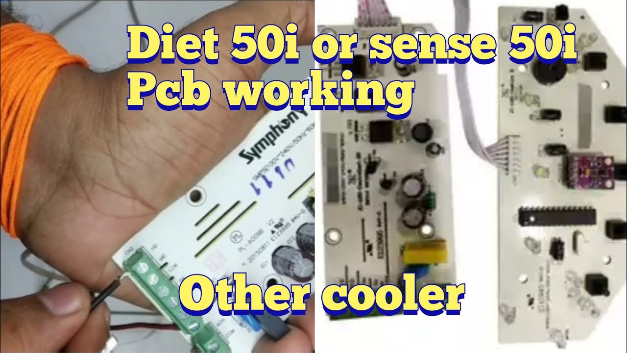 How to symphony air cooler diet or sense pcb work with other model