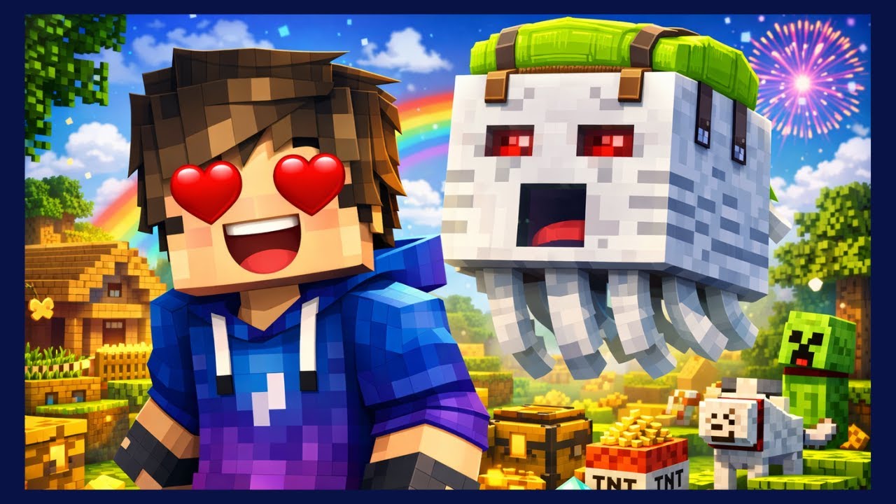 COME FAR NASCERE UN HAPPY GHAST?!!👻 Ep. 41 - Minecraft Vanilla Perfected