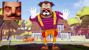 Hello Neighbor - My New Neighbor Dark Riddle Mime Act 2 Random Gameplay Walkthrough