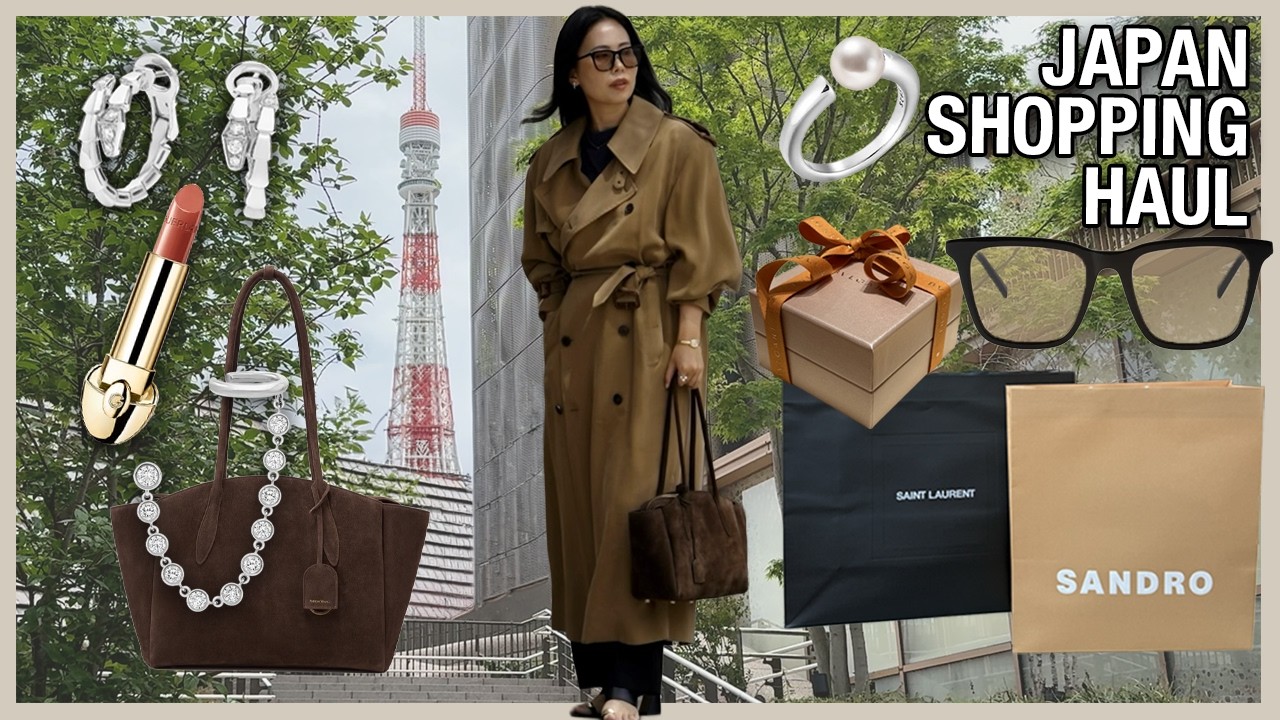 【購入品】🇯🇵一時帰国の購入品と春夏活躍するファッションアイテムやジュエリーなどまとめて紹介| BVLGARI, Saint Laurent, UNIQLO, コスメなど💄