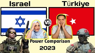 Israel vs  Turkey Military Power Comparison 2023|Turkey against Israel 2023 |Pakistani Reaction