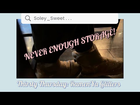 Thirsty Thursday: Ramen Glitter UGGs Shoeplay