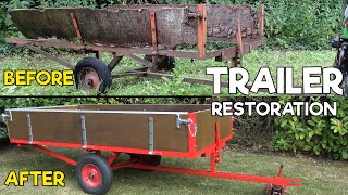 ROTTEN 35 YEAR OLD TRAILER RESTORATION