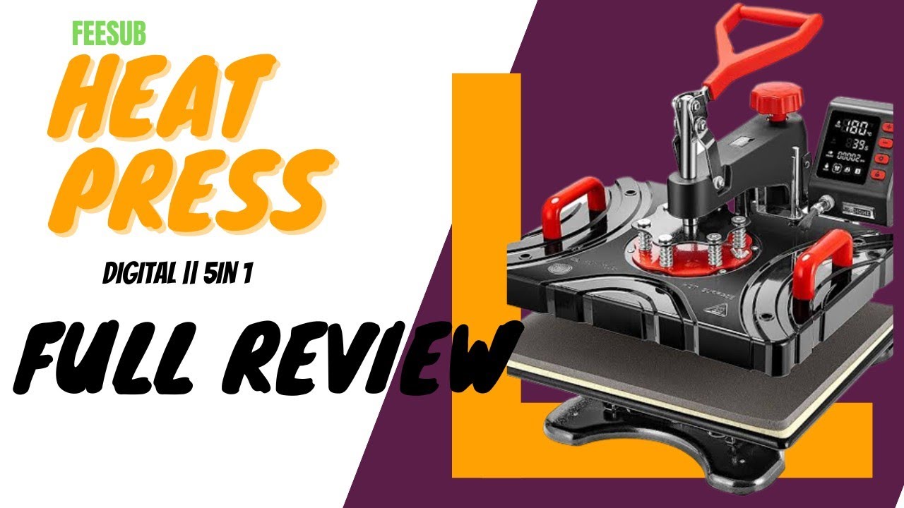 Freesub HEAT PRESS MACHINE || T-shirt PRINT MACHINE || DETAILS REVIEW ...
