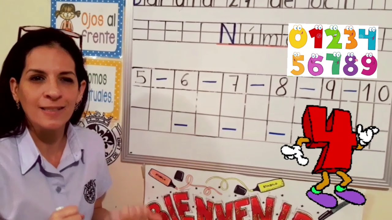 Números Progresivos y Regresivos. - YouTube