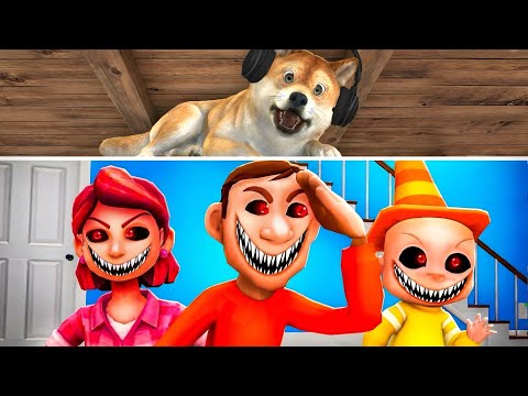 Me escondi no TETO para ESCAPAR da minha FAMÍLIA MALVADA! (Who's Your Daddy)