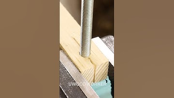 Most People Do This Wrong – Here’s the Right Way to Clamp Threads! #shorts #diy