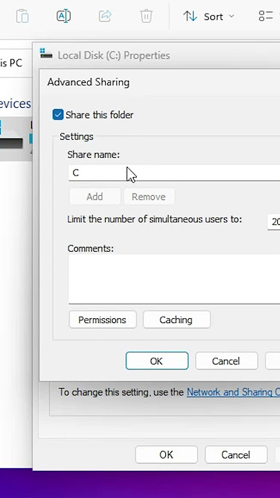 How to Share Folder or Drive in Windows 11 PC or Laptop #windows11