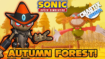 Unlocking Scarecrow Gemerl in Sonic Speed Simulator (Autumn Forest Adventures)