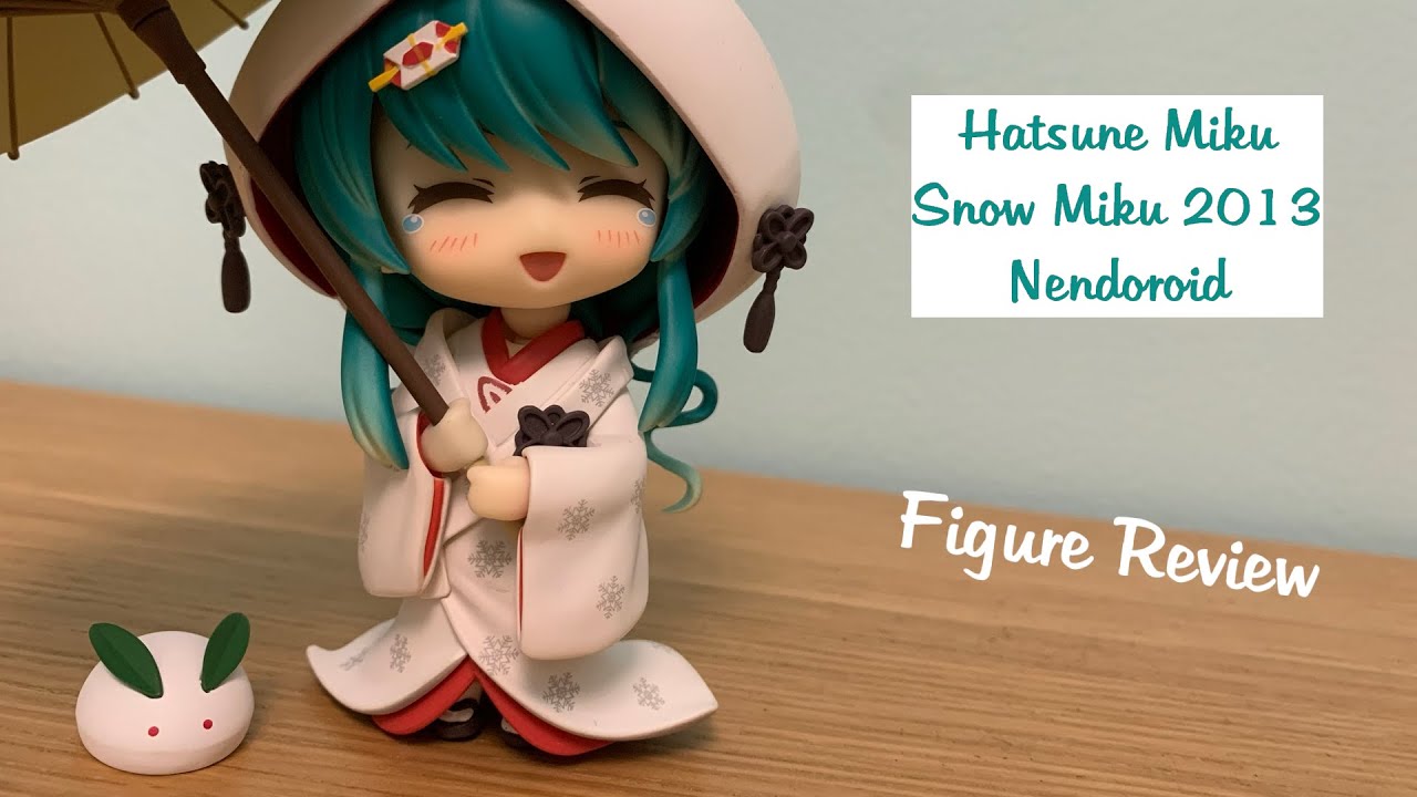 Hatsune Miku Snow Miku 2013 Nendoroid B/B from amiami Figure