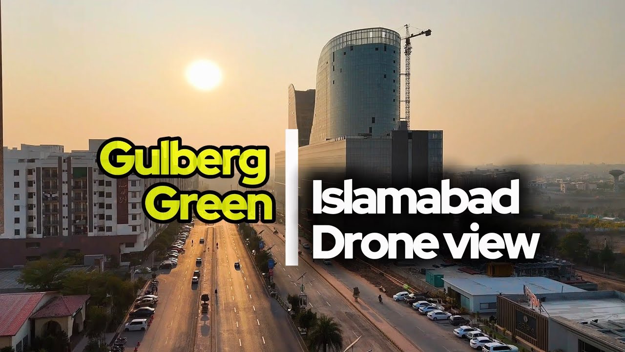 Gulberg Greens Islamabad | Drone View from Islamabad Expressway | DM Property Center