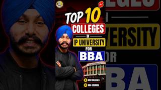 Top 10 Colleges for BBA in IP University 2026