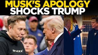 LIVE | Musk’s Apology SHOCKS Trump | Unexpected Response From Former President | US Breaking News