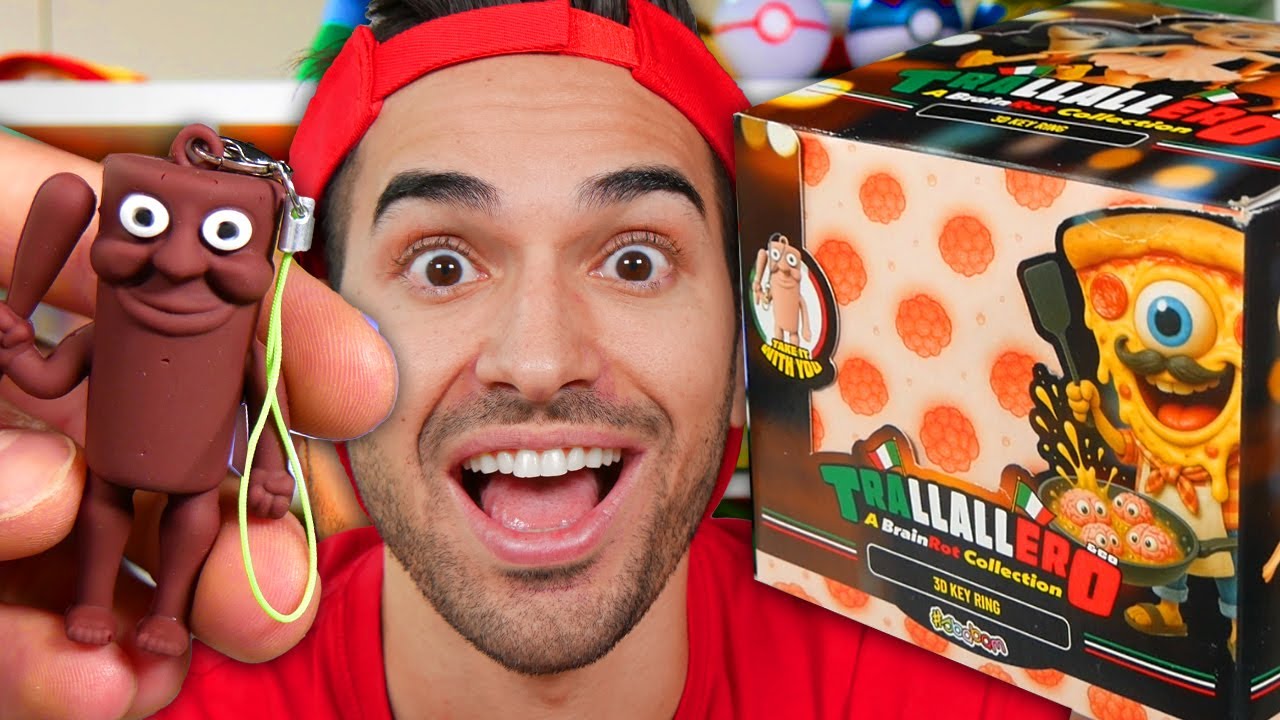 APRO UN BOX DI PORTACHIAVI DEI BRAIN ROT