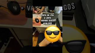 Venta de PS4 SLIM 1TB ✅ se llevó 2 joysticks y 6 juegos