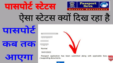 passport application has been submitted along with applicable fees and supporting documents 2024