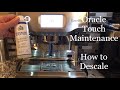 Breville Oracle Touch Maintenance - How to descale