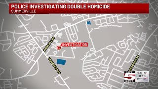 Police investigating double homicide in Summerville
