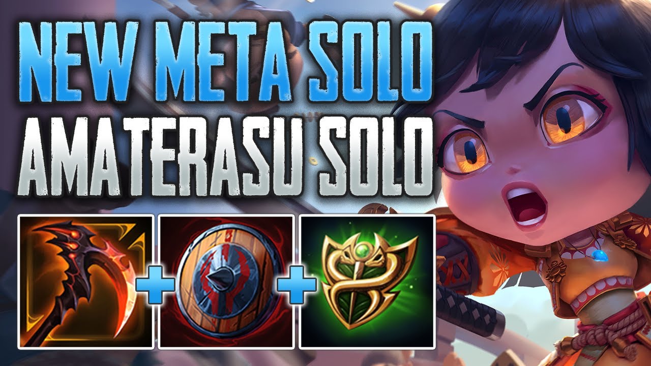 DOMINATING WITH THE NEW META SOLO! Amaterasu Solo Gameplay (SMITE Conquest)  - YouTube