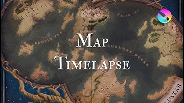 Map Timelapse in Krita (Illustar)