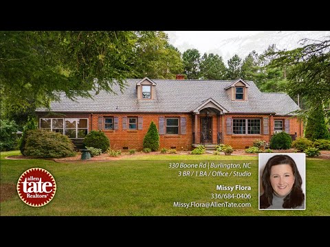 330 Boone Rd, Burlington, NC home video tour