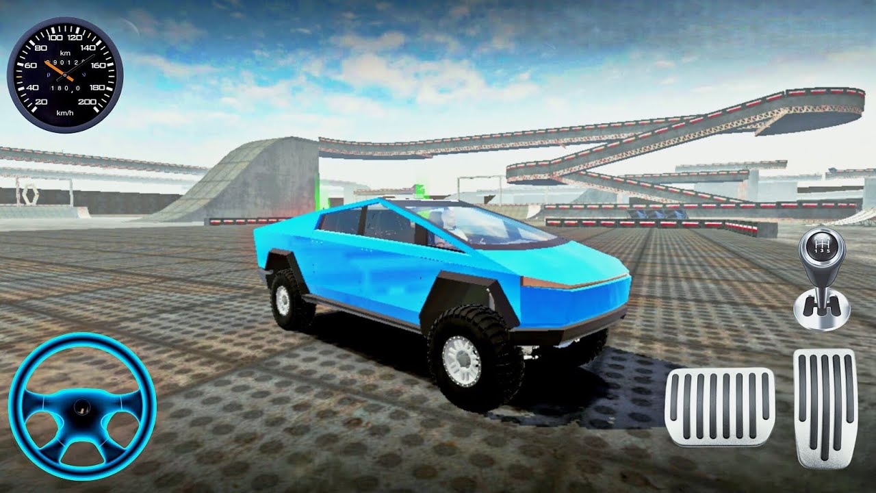 Unique Car Offroad Outlaws Gameplay | Stunt Map + High Speed Fun Offroad Outlaws New Car |