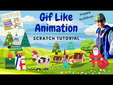 Kiddo Koder – MIT Scratch Tutorial #5 GIF like Animation in Scratch using Forever & wait code block