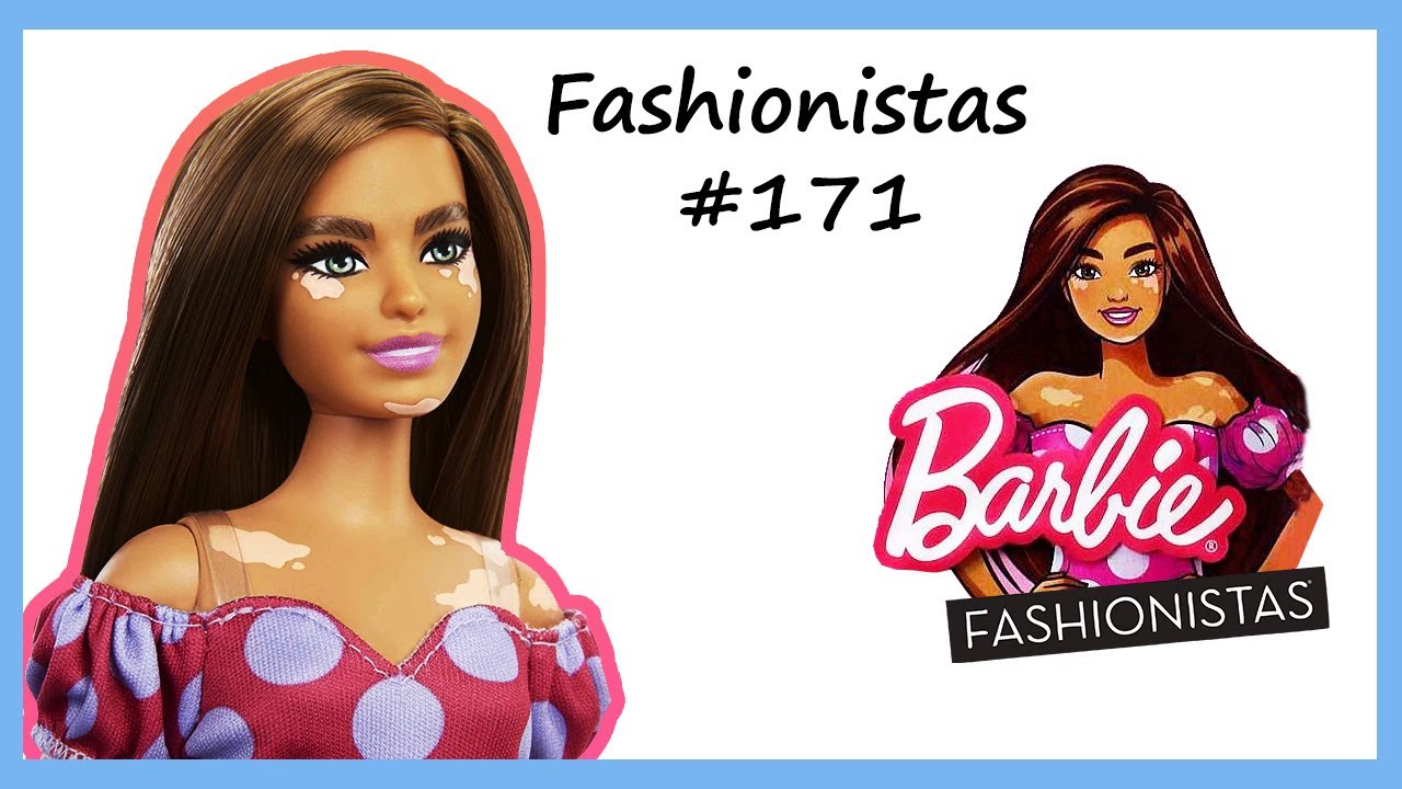 Barbie Fashionistas Vitiligo Curvy #171, Revisión Rápida. - YouTube