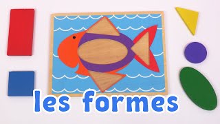 Apprendre les formes et couleurs en français
