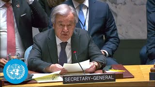 Safety and Protection of Waterways in the Maritime Domain - UN Chief's Briefing | United Nations