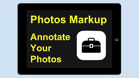 Use Markup To Annotate Photos On Your iPad