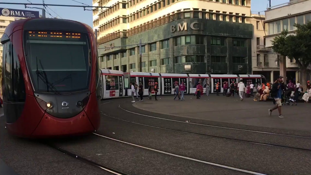 Tram Way Casablanca Morocco