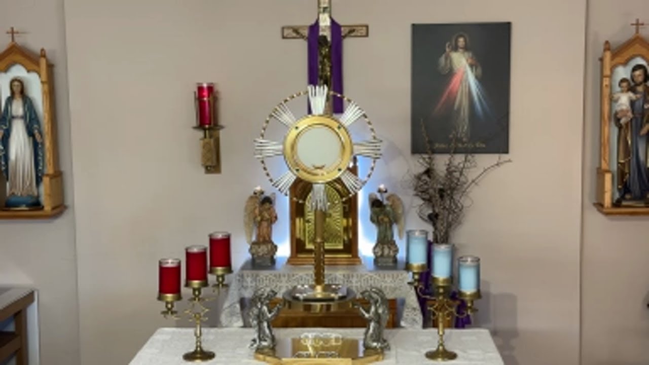 LIVE Eucharistic Adoration - Sisters of Divine Mercy