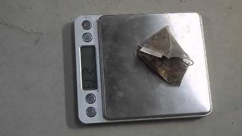 triangle tea bag weight checking with 4 heads weigher