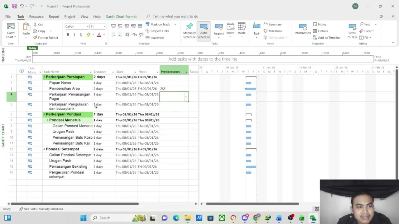 2305511036 A A Gde Dalem Kwera Kusuma Dewa Vid MS Project