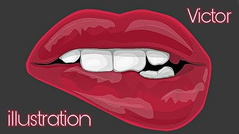 Tutorial: How to make victor/vexel lips using mobile(timelapse) |speed art|krishan editz|