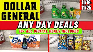 🚨 Dollar General Couponing This Week 11/19- 11/25 🚨 All Digital Deals | Learn how to coupon
