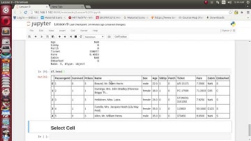 Data analysis with python and Pandas   Select rows and column Tutorial 9   YouTube