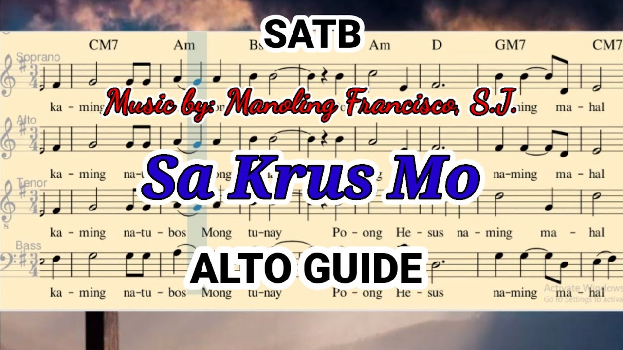 SA KRUS MO   Alto Guide  Acclamation