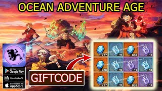 Ocean Adventure Age & 8 Giftcodes Gameplay - One Piece Idle RPG Android APK screenshot 4
