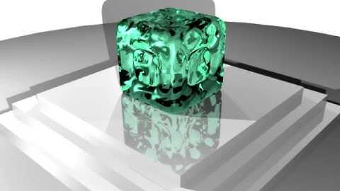 Blender 3D animation - The color changing cube