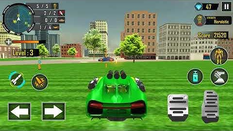 Bee Robot Car Transformation Game Video - An amazing gameplay of advance robot_car_bee game