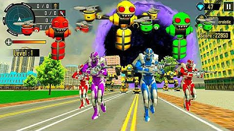 Bee Robot Car Transformation Game Video - An amazing gameplay of advance robot_car_bee game